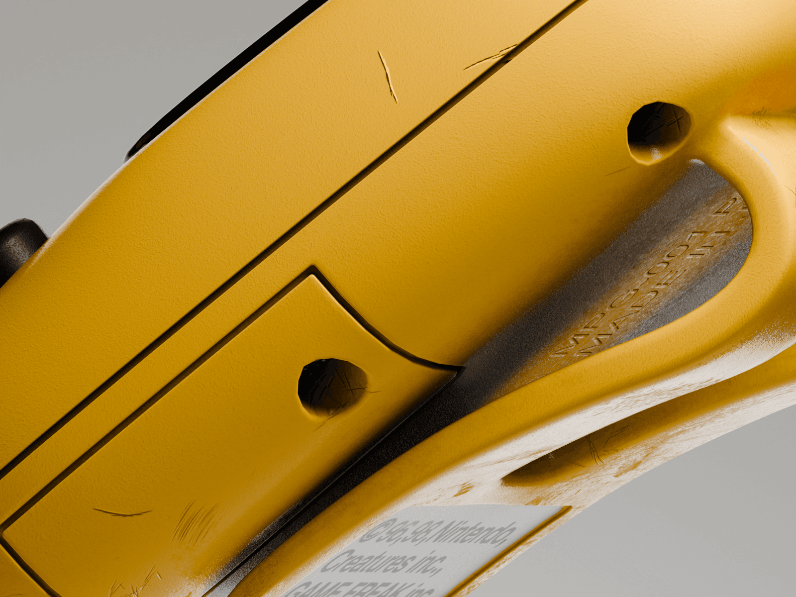Nintendo back view